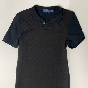 Topman black polo